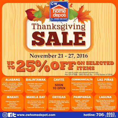 Monterey what is open on thanksgiving day