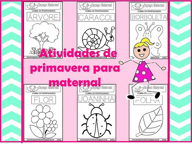 Primavera na Educação Infantil: 11 Ideias de Atividades para imprimir