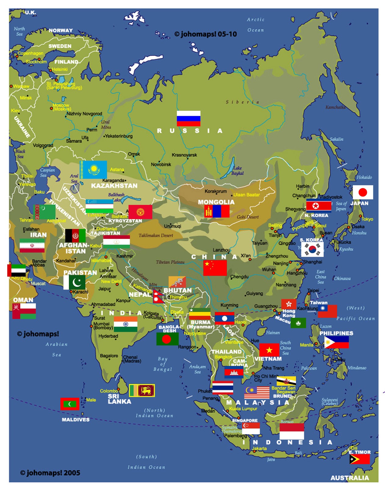 Asia2map 