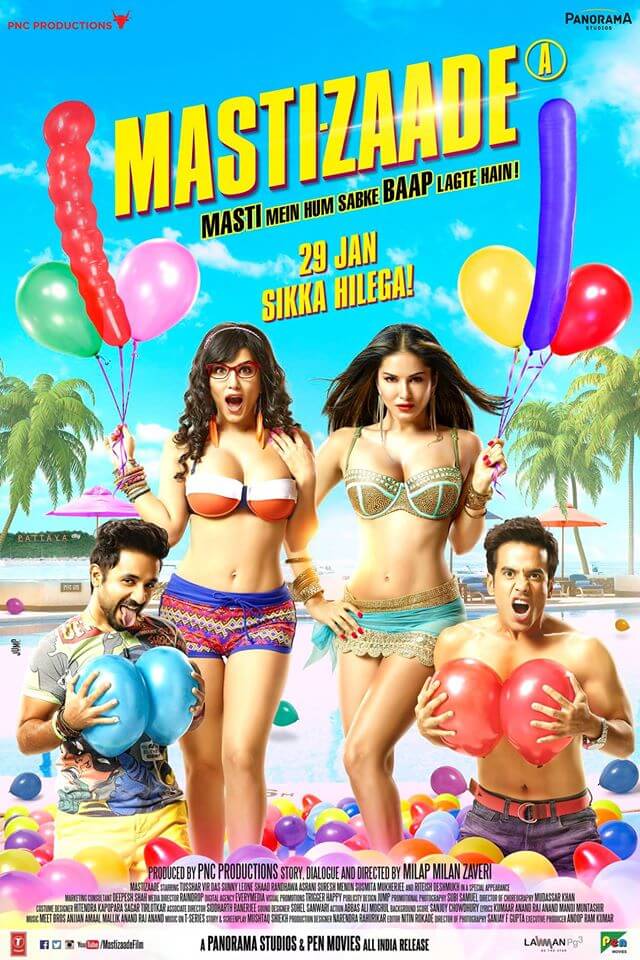Gizele Thakral Sex - annavetticadgoes2themovies: REVIEW 367: MASTIZAADE