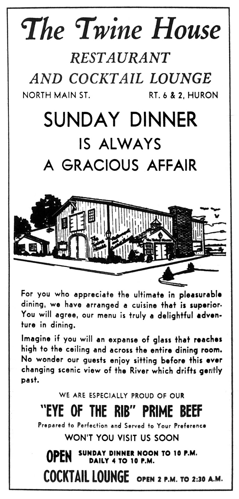 Brady's Bunch of Lorain County Nostalgia The Twine House in Huron