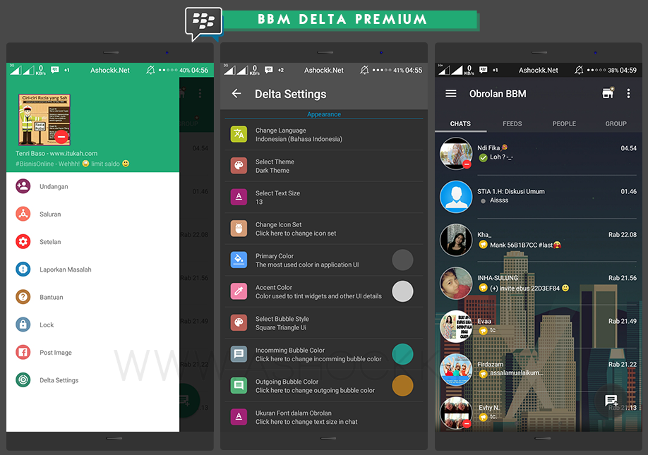 Kumpulan BBM Mod Tanpa Crop Full DP (Layaknya DP di Blackberry) Vyper