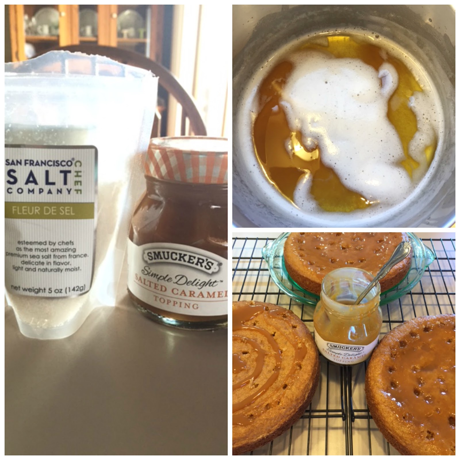 Sea Salt Caramel Cake Crazy for Cookies and More