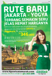 Citilink Rute Jakarta-Yogya