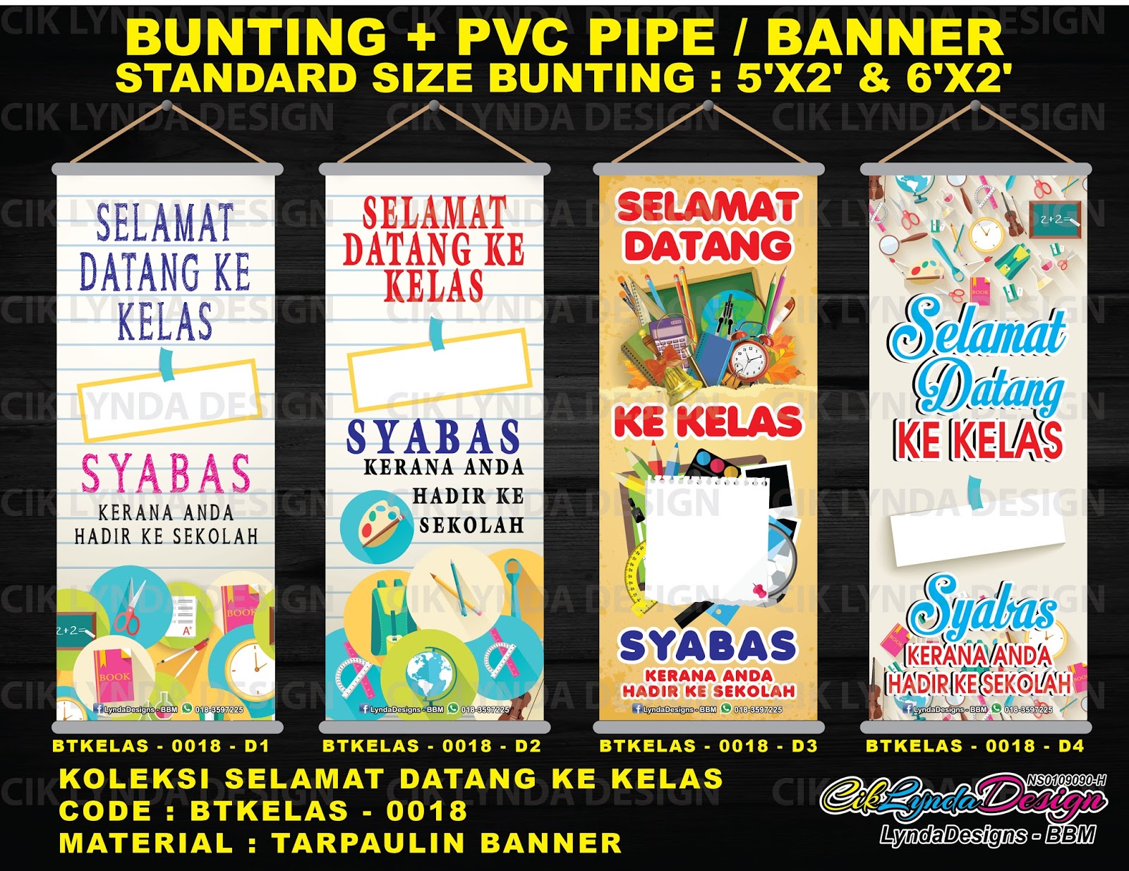 40+ Banner Selamat Datang Ke Kelas