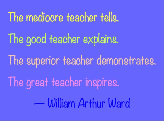 2 Happy Teachers: An Inspirational Teacher