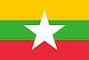 Logo Gambar Bendera Negara Myanmar PNG JPG ukuran 100 px