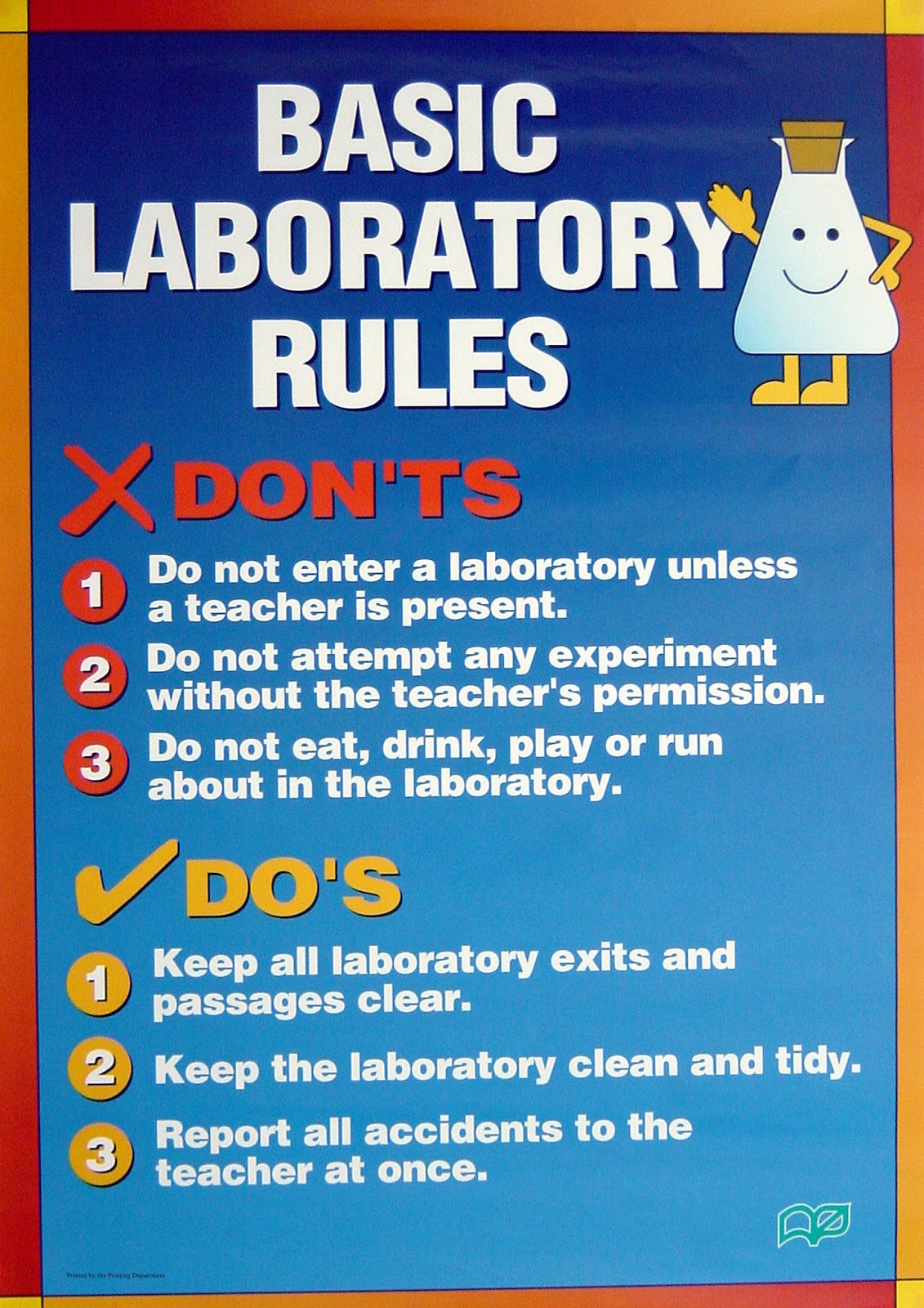 DLP Y4 Science Room Rules