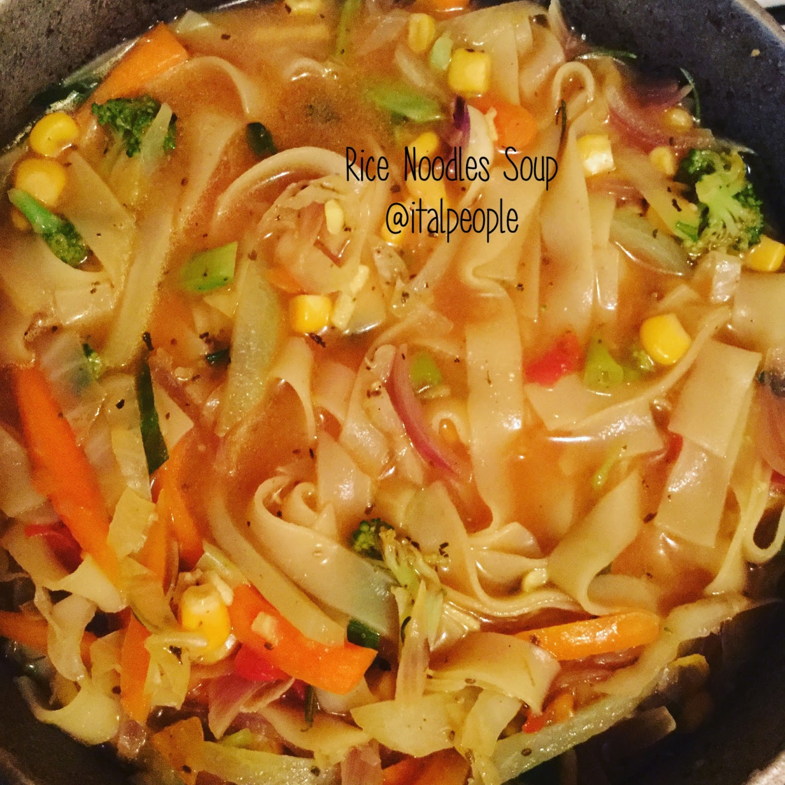 Ital People Vegetable Rice Noodles OnePot