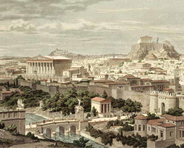 Ο Ναός της Θεάς Τύχης, στον Αρδηττό και τα μνημεία στον ανατολικό λόφο του Σταδίου  