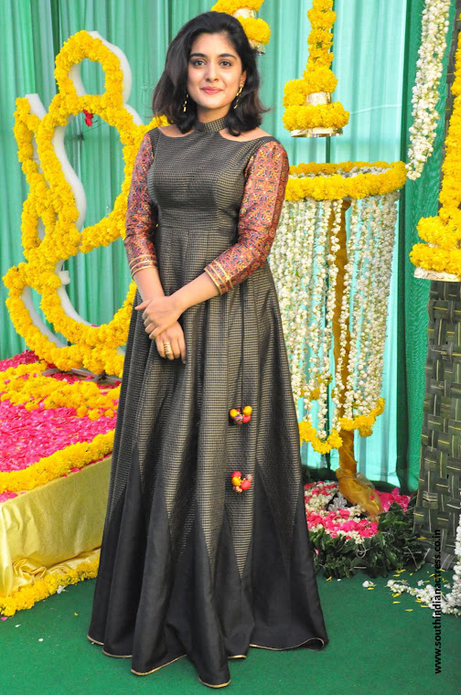 Nivetha Thomas at NKR16 movie Muhurat