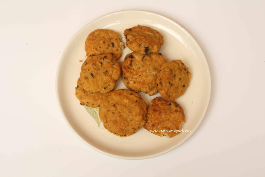 Tortitas de coliflor