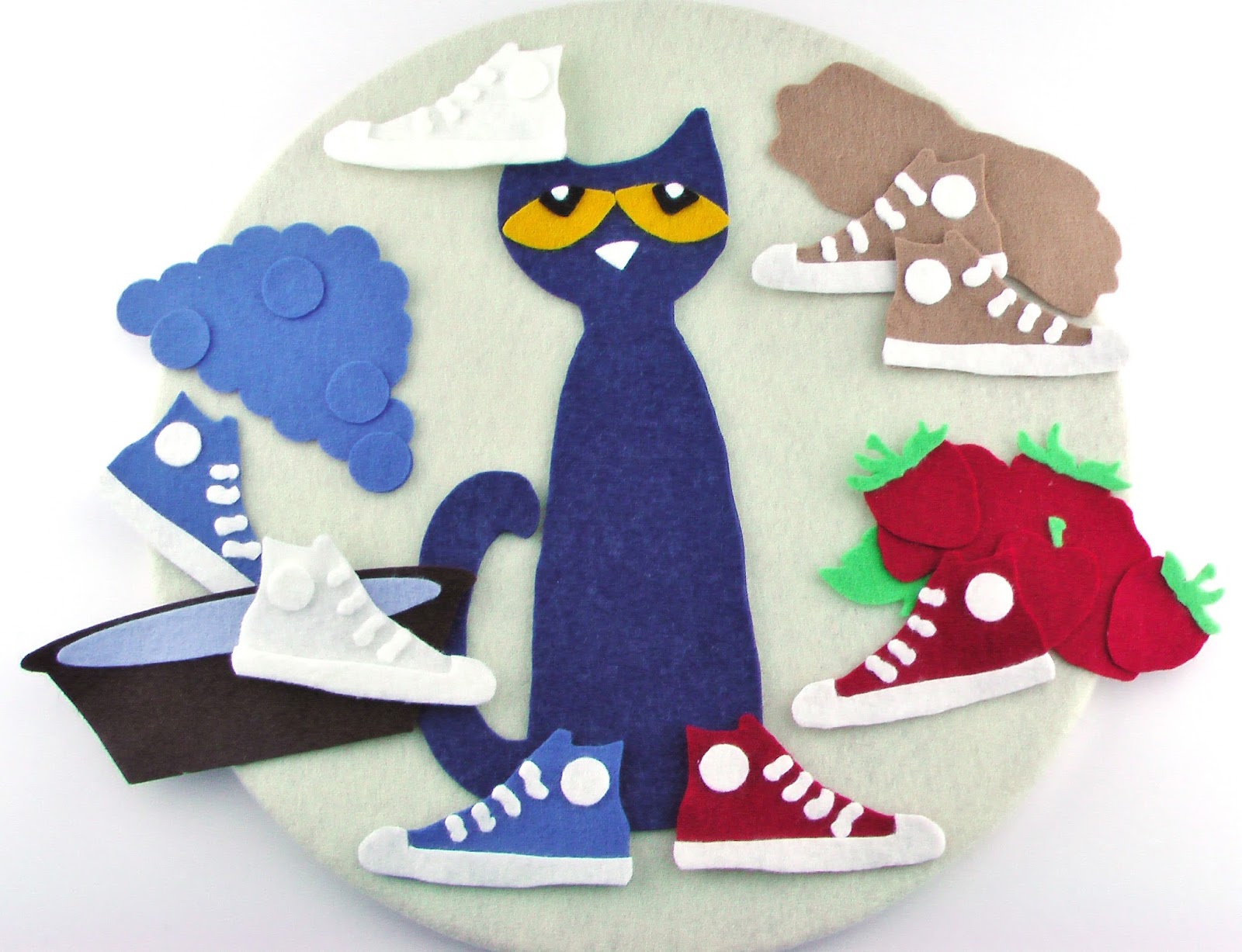 Flannel Board Fun Pete the Cat's Shoes