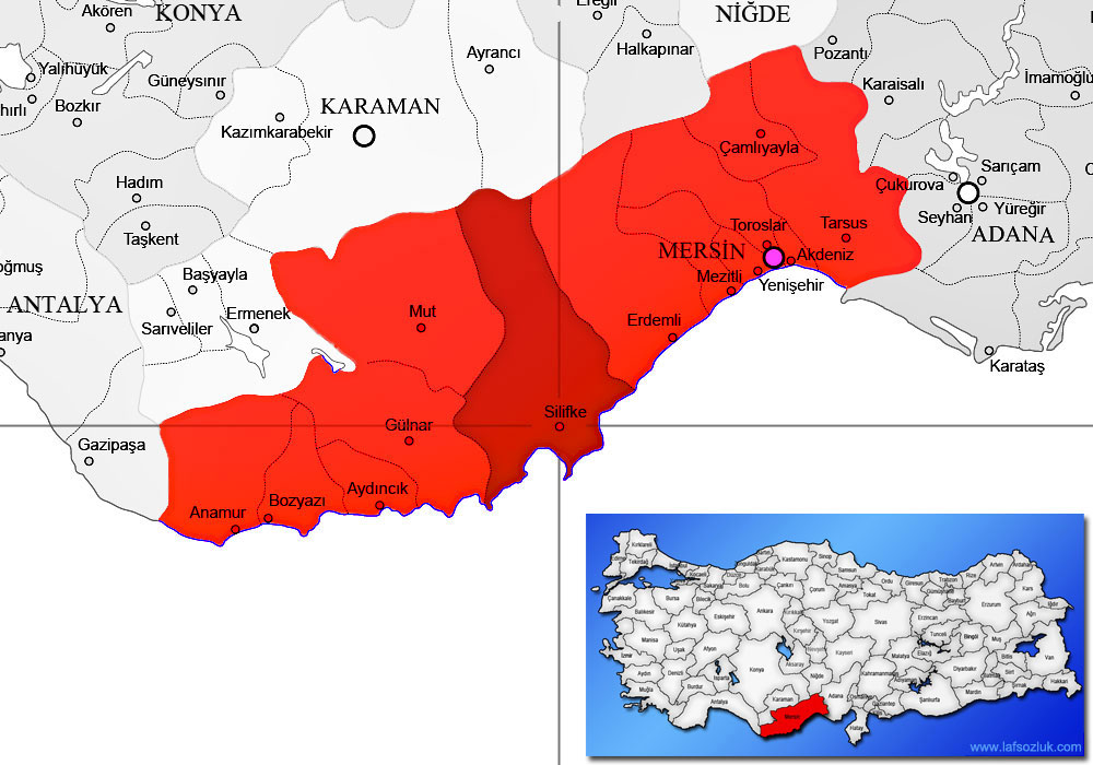 Silifke Nerededir Nereye Baglidir Silifke Hangi Ilin Ilcesidir Laf Sozluk