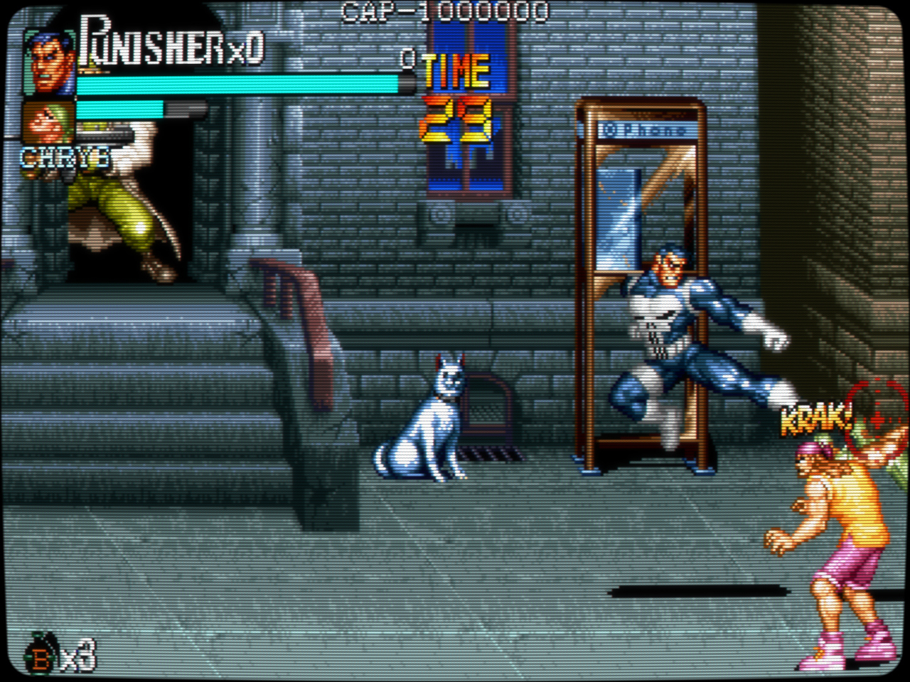 MAME HLSL Screenshot Gallery 2019 beltscroll beat 'em up