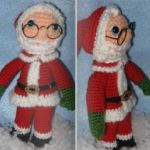 PATRON GRATIS  PAPA NOEL AMIGURUMI 17483