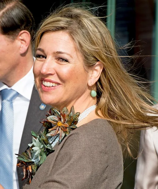 Dutch Queen Maxima attended the symposium of "Music Education we do together" (Muziekeducatie doen we samen)