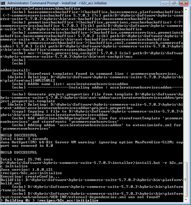 SAP Hybris Hybris installation 5.6 and above versions
