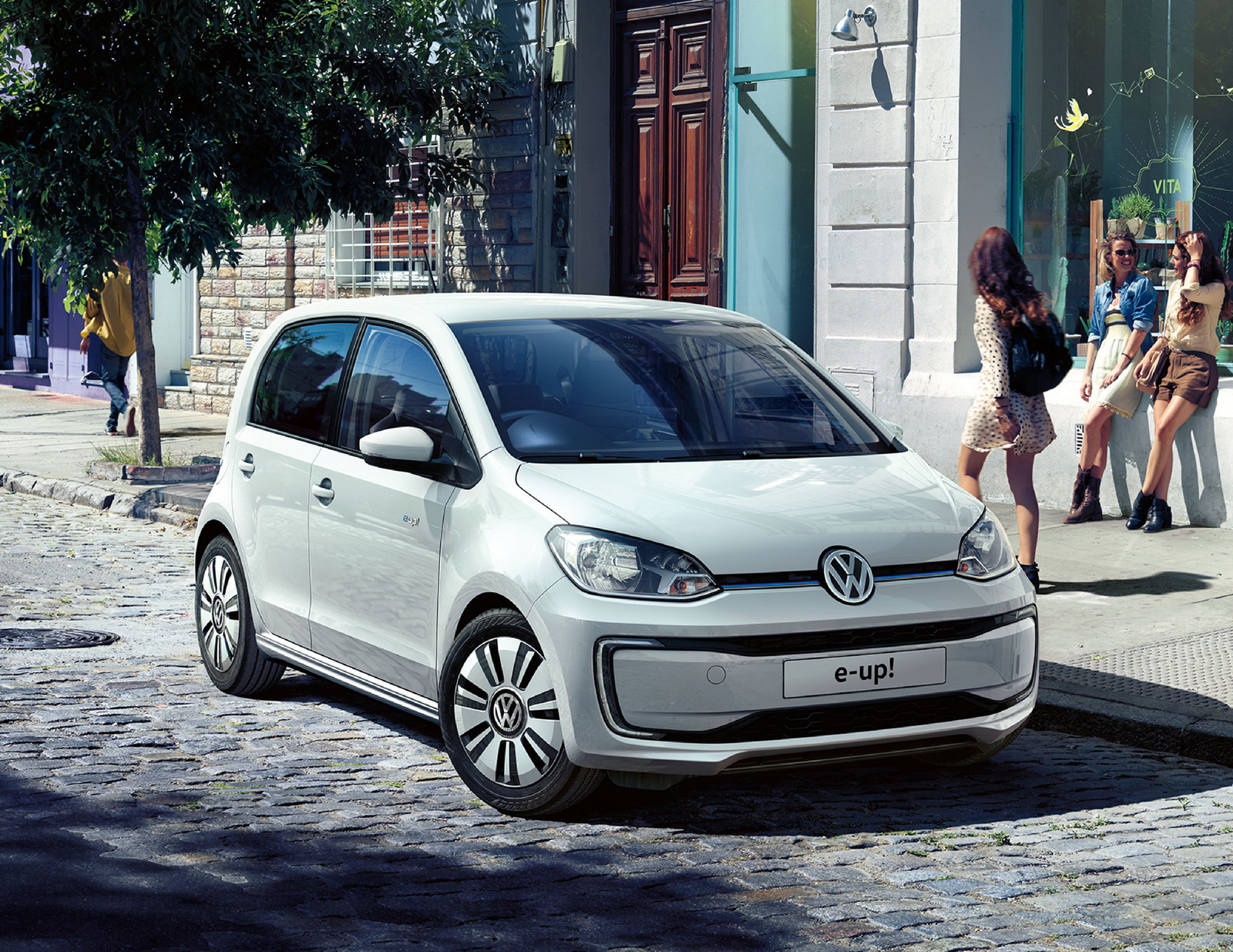 electric vw e up joins updated range in