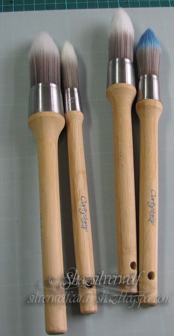 Silverwolf Cards Blending Brush Comparison Clarity and Toolstation