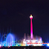 Pesona Keindahan Air Mancur Menari Monas Jakarta