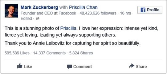 Facebook Founder, Mark Zukerberg Shows Off Heavily Pregnant Wife