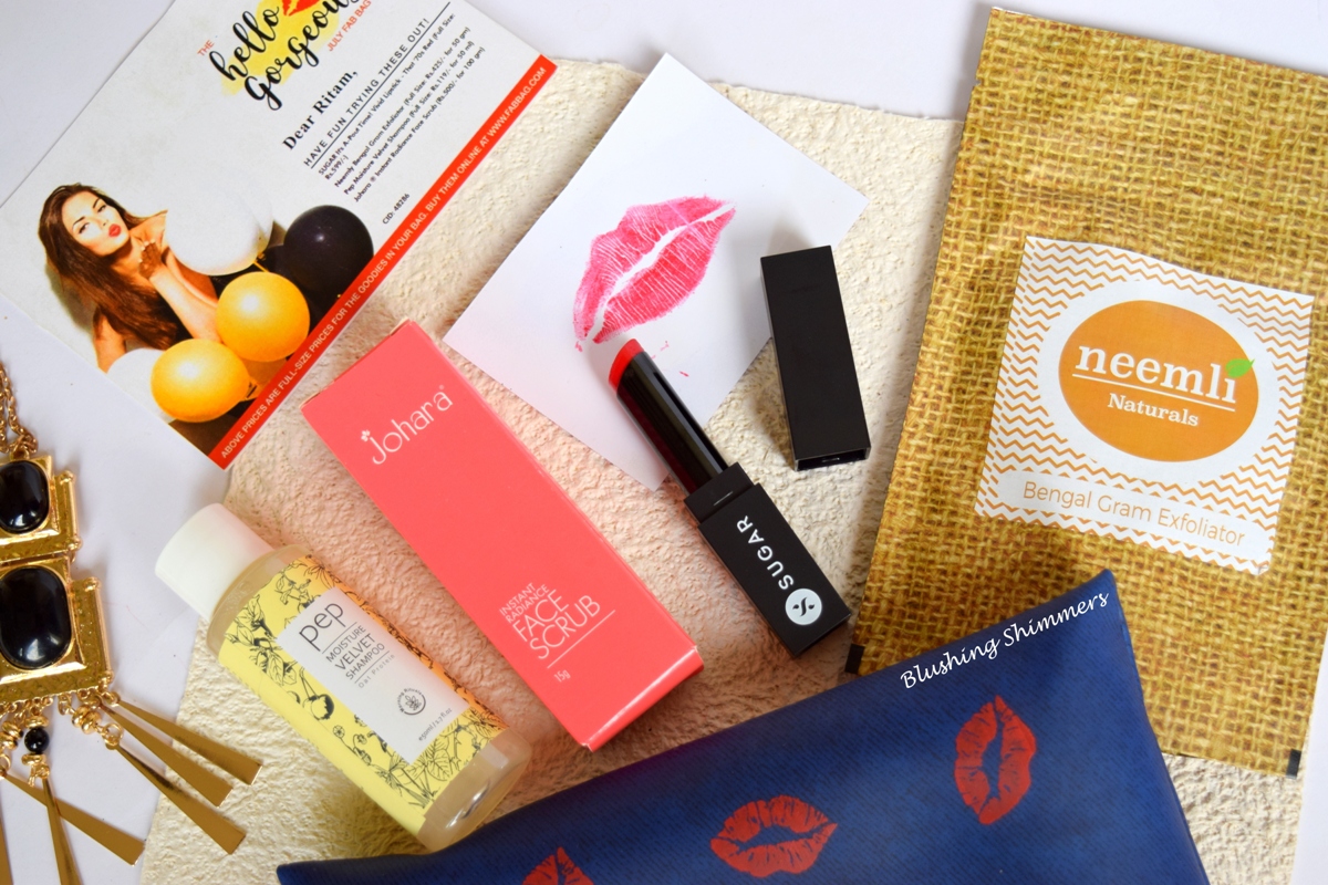 The Hello Gorgeous July Fab Bag Review
