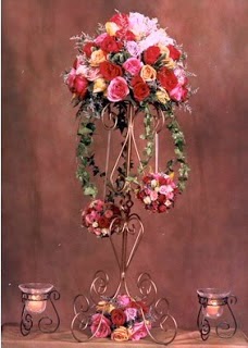 Arreglos Florales con Pedestal, parte 1