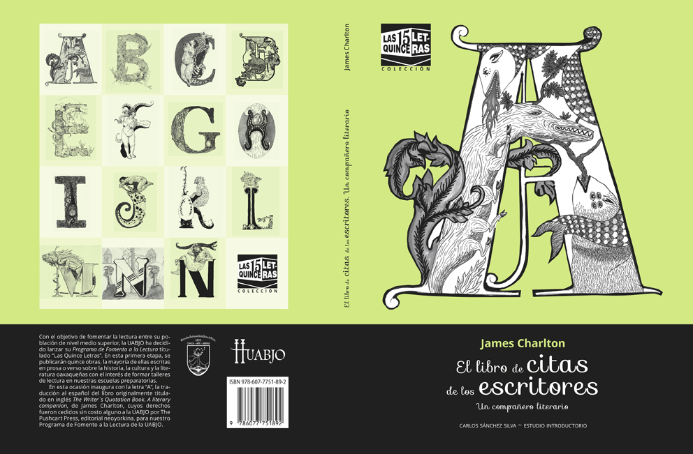 LIBROS DE OAXACA: LAS QUINCE LETRAS DE HUMANIDADES-UABJO. LETRA