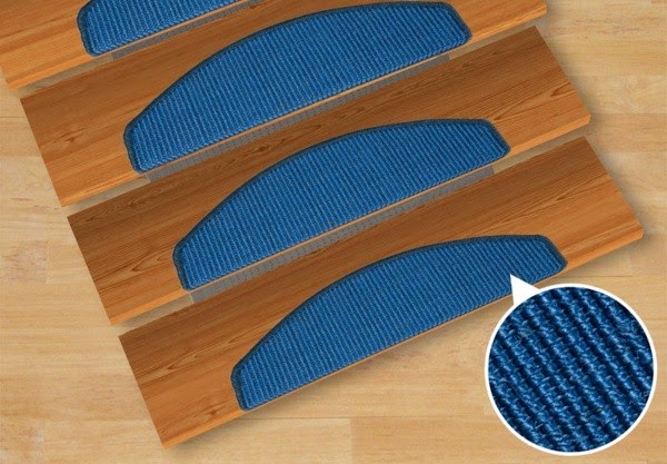 Great ideas for mats of levels of for your stairs!