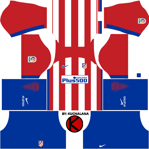Atlético Madrid 2016/17 - Dream League Soccer Kits and FTS15