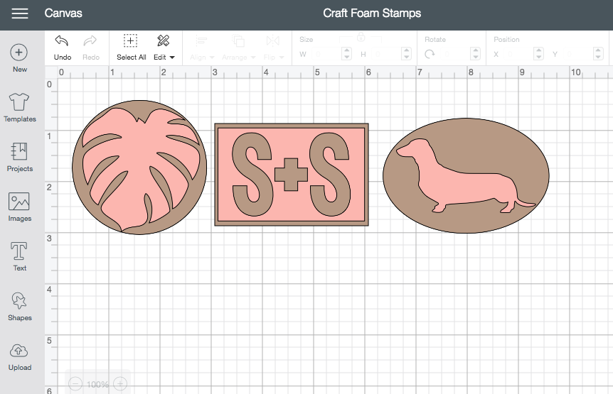 Not So CliShéa DIY Stamps with Cricut