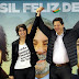 Manuela em Coletiva com Haddad: Nós venceremos e retiraremos o Brasil da crise”.