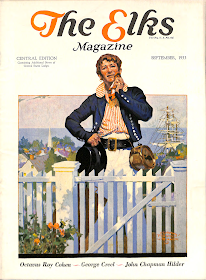 Cover Illustration for The Elks magazine, September 1933, by Edgar F. Wittmack