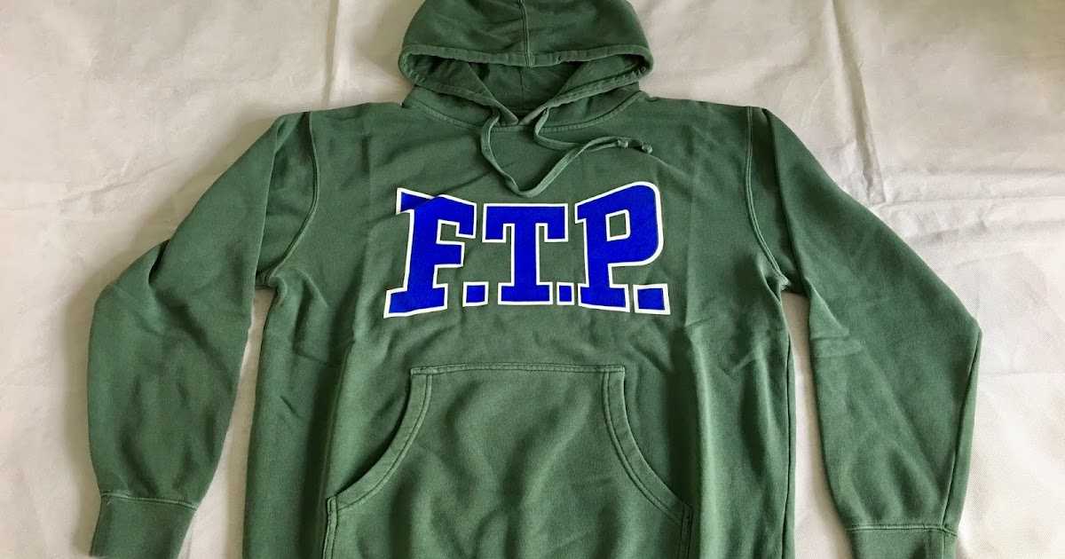 green ftp hoodie