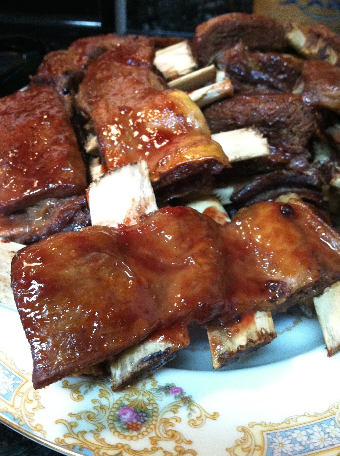 Beef Short Ribs with Strawberry Cider Vinegar Glaze Recipe