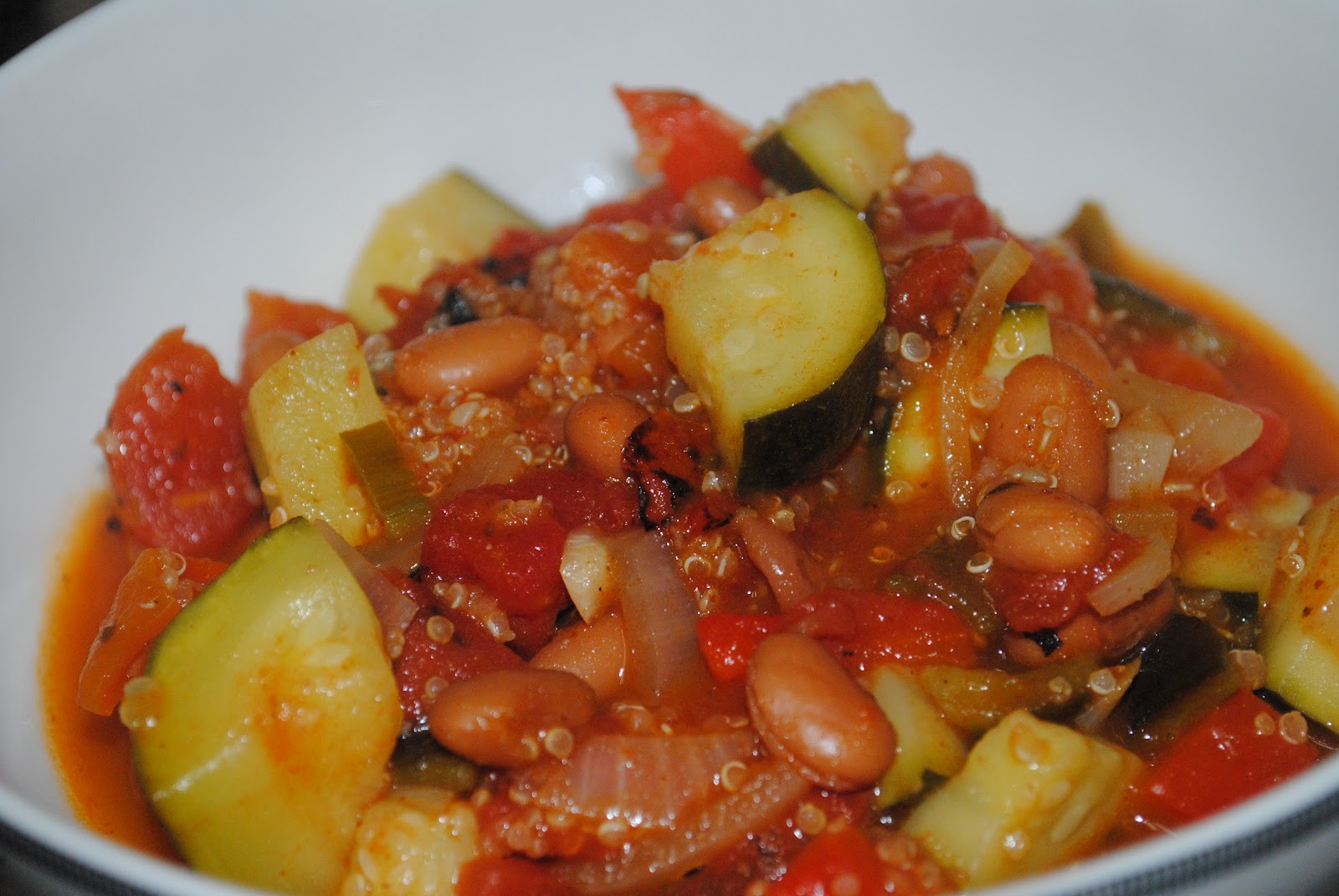 Fabulously Delicious Quinoa and Roasted Pepper Chili