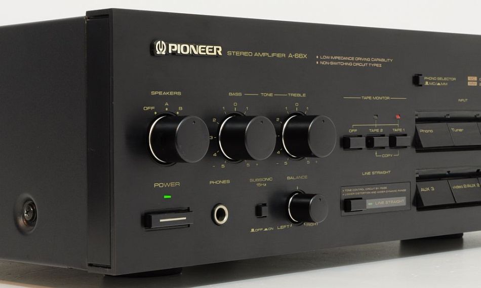 Pioneer A66X Integrated Amplifier AudioBaza