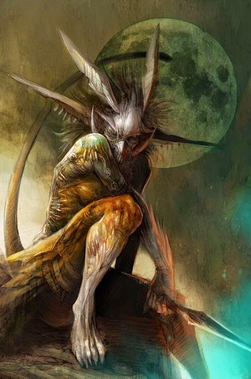 Kyoung Hwan Kim tahra deviantart ilustrações fantasia