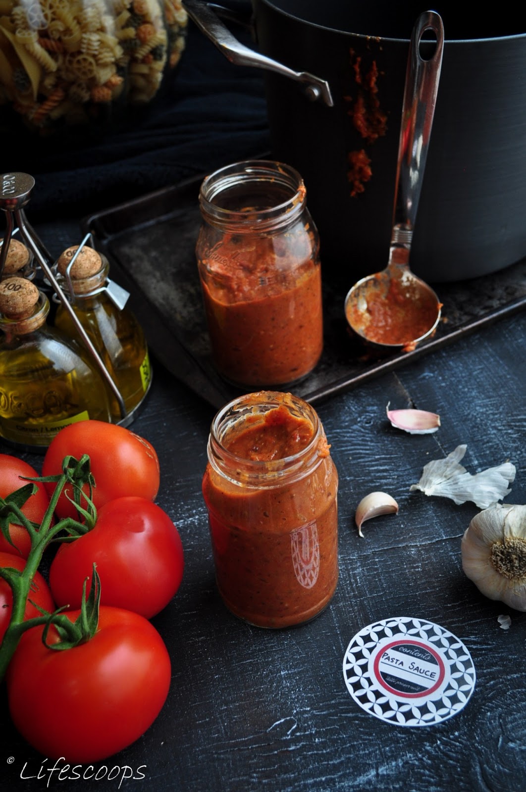Life Scoops Roasted Tomato and Garlic Pasta Sauce (Marinara sauce