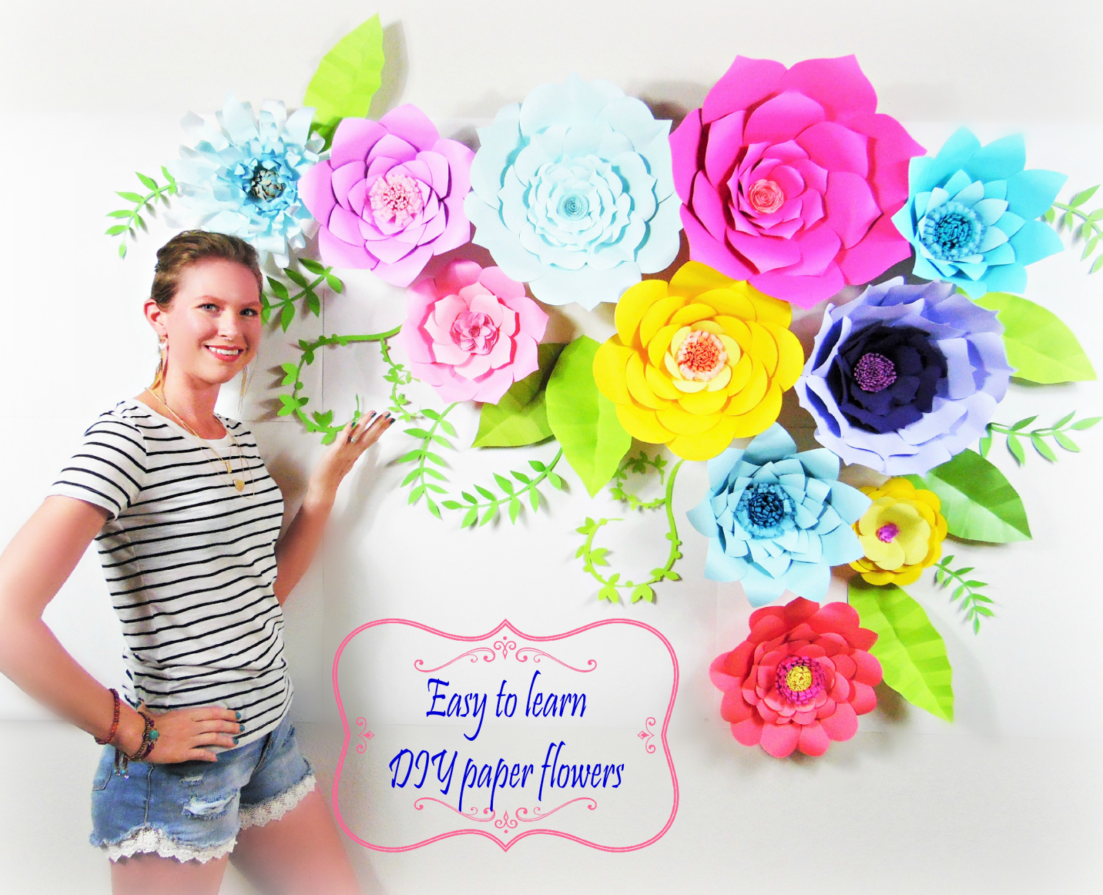 Mama's Gone Crafty Top Favorite Giant Paper Flower Backdrops