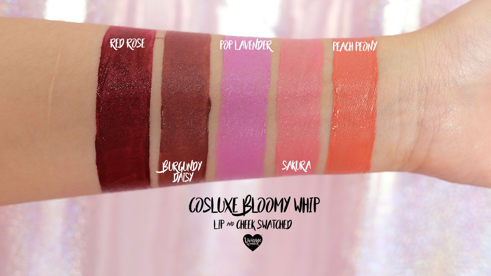 à¸à¸¥à¸à¸²à¸£à¸à¹à¸à¸«à¸²à¸£à¸¹à¸à¸�à¸²à¸à¸ªà¸³à¸«à¸£à¸±à¸ Cosluxe  Bloomy Whip Lip & Cheek