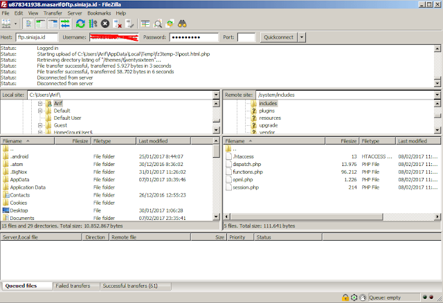 FileZilla Rekomendasi Terbaik Aplikasi FTP