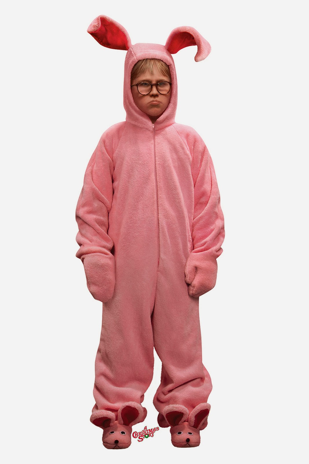 Doodlecraft: CHRISTMAS IN JULY Ralphie's Bunny Suit!