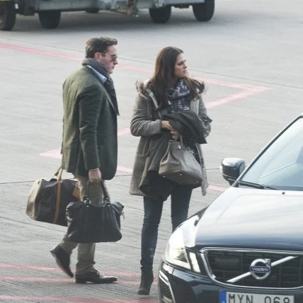 Princess Madeleine and her fiance Chris O'Neill have been seen in Stockholm