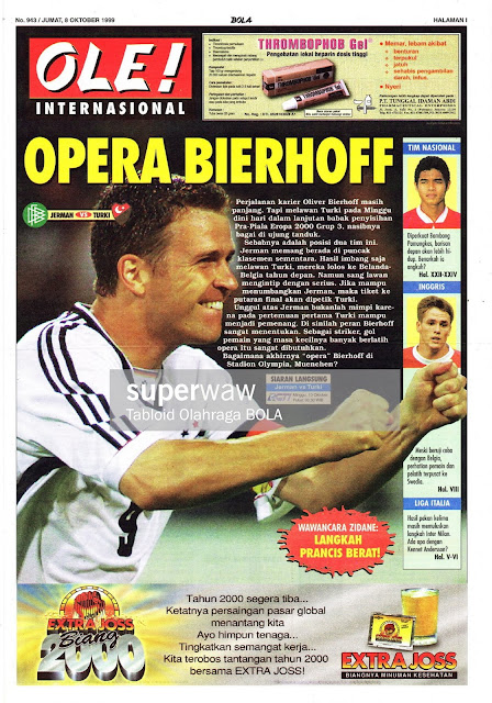 OLIVER BIERHOFF OF DEUTCHLAND GERMANY VS TURKEY OLIVER BIERHOFF OF DEUTCHLAND GERMANY VS TURKEY