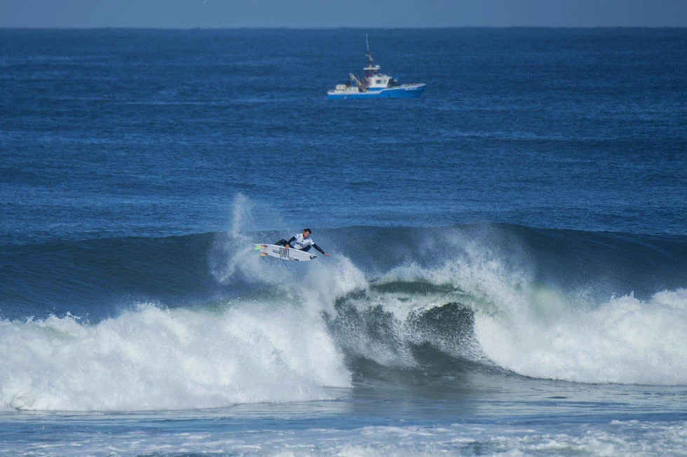 0 Dane Reynolds Quiksilver Pro France 2015 Foto WSL Kirstin Scholtz