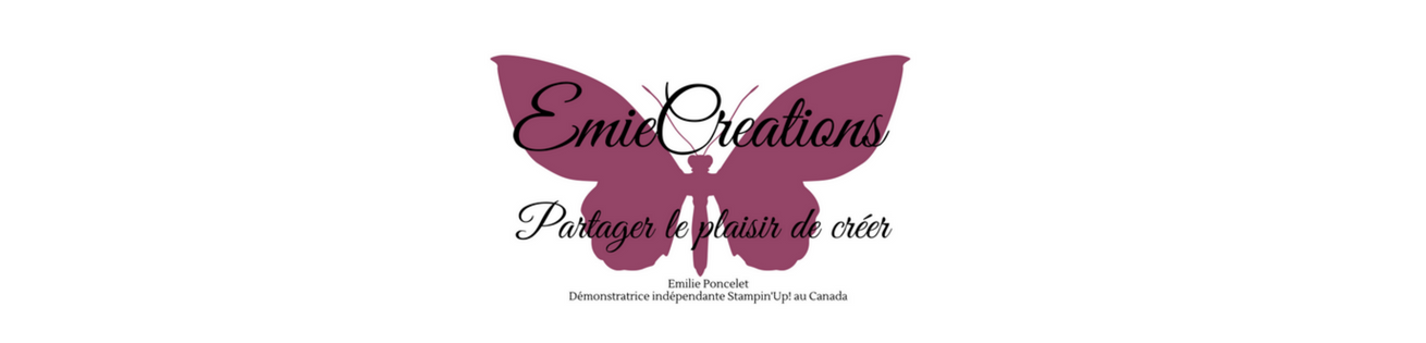 Emilie Poncelet, Démonstratrice Indépendante Stampin'Up! Canada