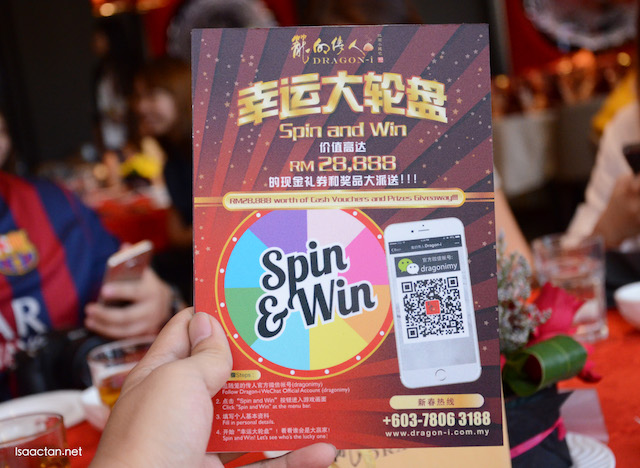 Win Dragon-i 's Prosperity Abalone Treasure Pot & More ("Spin & Win" WeChat Game)