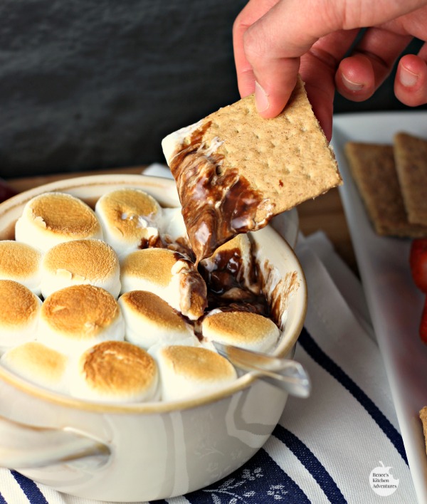 Easy S'mores Fondue Renee's Kitchen Adventures